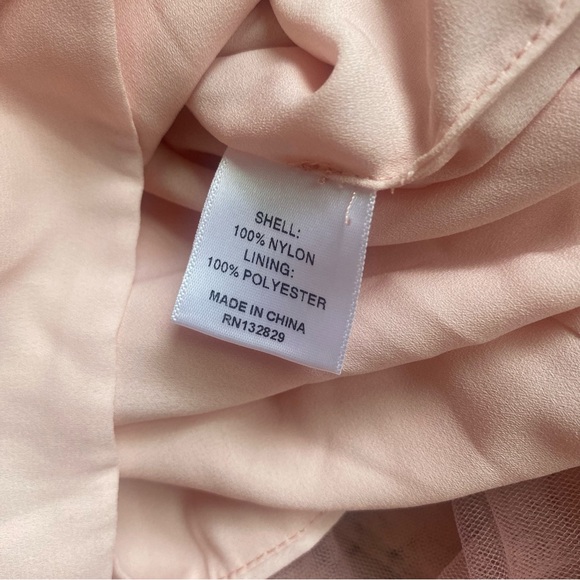 NWT Lovers and Friends Long Bobbit Gown in Blush Pink Size Small - Picture 9 of 12